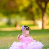 لباس عروسکی صورتی بچه گانه|کفش و لباس بچه|اهواز, کمپلو جنوبی|دیوار