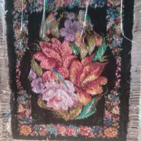 قالی ابریشم|فرش|مراغه, |دیوار