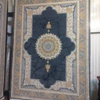 فرش شاه‌ عباسی۱۲۰۰ شانه تراکم ۳۶۰۰|فرش|شیراز, ریشمک|دیوار