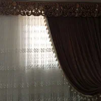 پرده سالم و تمیز|پرده، رانر، رومیزی|منج, |دیوار