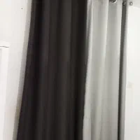 دو عدد پرده ی پانچ مخصوص اتاق خواب