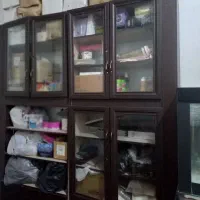 بوفه یا ویترین هم برا مغازه ومنزل با چوب گردو