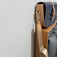 کیف چرم سورمه ای نو زنانه|کیف، کفش، کمربند|اهواز, پادادشهر|دیوار