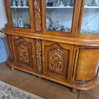 فروش ویترین چوبی|بوفه، ویترین، کنسول|برخوار, |دیوار