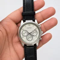 فروش توافقی ساعت مچی ESPRIT اصل، سالم با بند چرمی