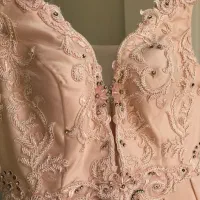 پیراهن شب مجلسی Kenzel سایز ۴۲، مروارید دوزی شده