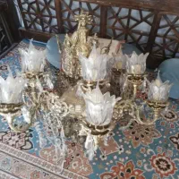 لوستر برنز|لوستر و چراغ آویز|قم, تولید دارو و یخچال|دیوار