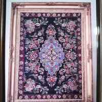 تابلو فرش دستبافت آنتیک ۲ عدد جفت