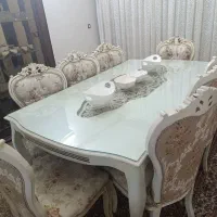 فروش ویژه مبل ۹ نفره و میز غذاخوری ۶ نفره|مبلمان خانگی و میز عسلی|نجف‌آباد, امام خمینی|دیوار