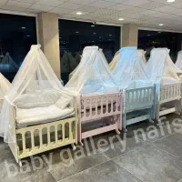 گهواره سنتی نوازد مدل آیدا تخت کنار مادر مدل ایدا