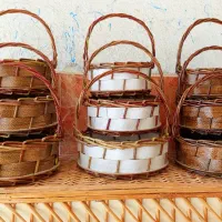 سبد سبزه عید جا سبزه نوروز سبد سبزی سبد شب یلدا