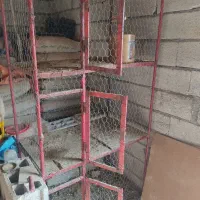قفس مرغ و خروس سه طبقه