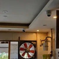 نصب لاین نوری و دوربین و دزدگیر