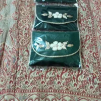 جانمازی کیفی سرمه دوزی شده دست دوز