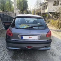 ماشین ۲۰۶ مدل ۸۳ سالم بیمه ۱۲ ماهه