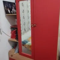 کمد بچه آینه دار و دو تکه در حد نو و قیمت مناسب