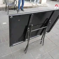 میز شیشه ای تاشو سکوریت مستطیل صندلی تهران|میز و صندلی غذاخوری|تهران, خرمشهر|دیوار