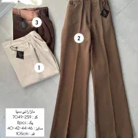 مزدی دوز شلوار زنانه پارچه ای