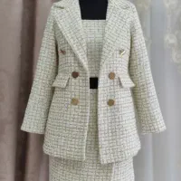 ست کراپ دامن و کت شنل ترک|لباس|مراغه, |دیوار