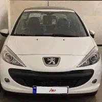 پژو ۲۰۷ سفید پانااتومات ۱۴۰۵صفر مدارک آماده انتقال