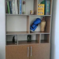 کتاب خانه چوب اصل|کتابخانه، شلف، قفسه‌های دیواری|نظرآباد, نظرآباد|دیوار