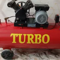 پمپ باد 250لیتری جفت سیلند