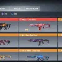 اکانت کالاف AK۱۱۷ متیک و ‌KRM لجند(توضیحات)