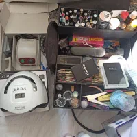 وسایل کاشت ناخن واسپا|آرایشگاه و سالنهای زیبایی|شیراز, لاله|دیوار