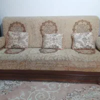 یک دست مبل کارکرده راحتی|مبلمان خانگی و میز عسلی|مراغه, |دیوار