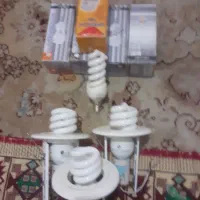 سه عددلامپ هالوژن سقفی و۵تاکم مصرف ونو|لامپ و چراغ|کرج, دهقان ویلا|دیوار