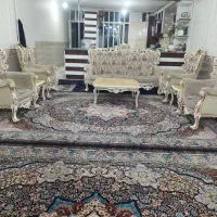 مبل نه نفره سلطنتی|مبلمان خانگی و میز عسلی|کرمانشاه, |دیوار