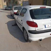 206 تیپ 2 مدل 89 سفید اتاق تعویض دور رنگ|خودرو سواری و وانت|برخوار, |دیوار