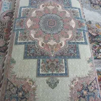 پشتی فرش طرح حوض نقره ۱۲۰۰ شانه