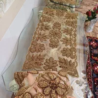 رومیزی سه تایی و رومیزی مربع|پرده، رانر، رومیزی|تبریز, |دیوار