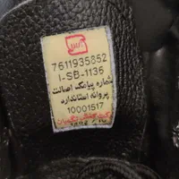 کفش کار ایمنی سایز ۴۲ نو|کیف، کفش، کمربند|کردکوی, |دیوار