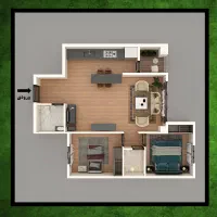 واحد۸۰متری/دوخواب/کلیدنخورده/شرایطی.