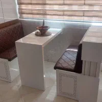 فروش جزیره(کانتر) و میز ناهارخوری کابینتی|میز و صندلی غذاخوری|سمنان, |دیوار