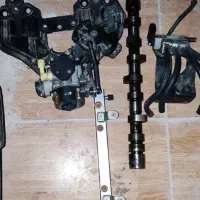 میل سوپاپ و ریل سوخت و منیفولد با دریچه گاز فابریک