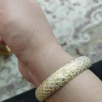 النگو طلا سایز ۱ با فاکتور ۹/۵ گرم