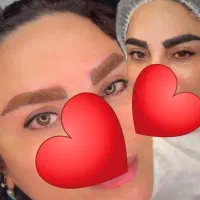 تبدیل ابروهای دودی وزغالی به قهوه ای روشن وخوشرنگ|خدمات آرایشگری و زیبایی|شهریار, شهریار|دیوار