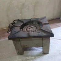 اجاق گاز دو شعله رویه چدن و بدنه استیل