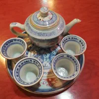 سیسمونی سرویس چای خوری قدیمی ساخت چین