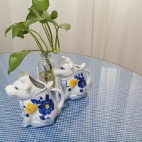 ظروف گل پنبه ای|ظروف سرو و پذیرایی|خرم‌آباد, |دیوار