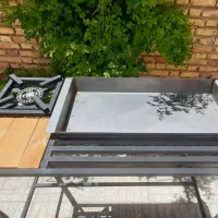 منقل ایستاده با شعله گاز