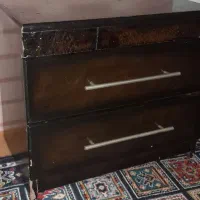 بغل تختی دو کشو