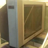 سلام تلویزیون ۲۵ اینج کاملا سالم فقط کنترل ندارد