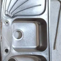 سینک دوقلو روکار