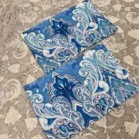 روبالشتی وروتشکی وکوسن وپارچه ساتن پرده ای ورنگی|رختخواب، بالش، پتو|فردیس, منظریه|دیوار
