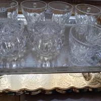 استکان.قندان وسینی