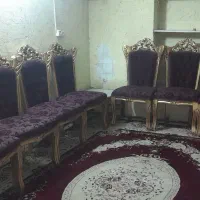 صندلی چوب جنگلی هشت عدد